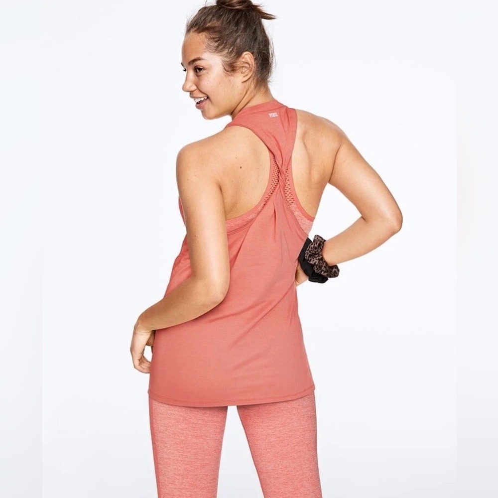 PINK Victoria’s Secret Twist Back Tank Top XS